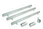 Preview: Schlitzrinnen Set 3 Stück Edelstahl 1 Meter Bauhöhe 75mm, 2 x Verbinder, 1 x Endstück, 1 x Dichtmittel, 1 x Schnurwasserwaage